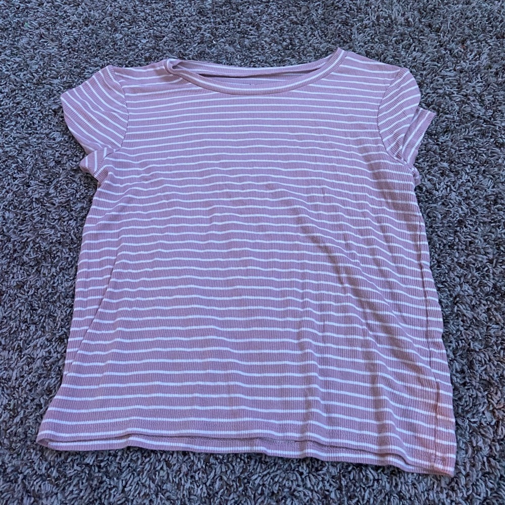 american eagle striped soft and sexy shirt